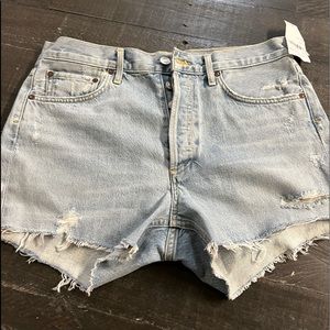 Brand New Agolde jean shorts